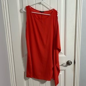 Soprano Orange Asymetrical Dress